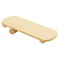 Balancing Roller Board, Natural Wood, 20x48 Cm