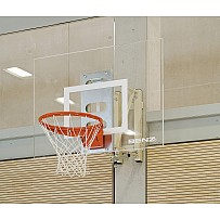 Basketball Practice Facility Height Adjustable And Swiveling