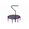 WORLD JUMPING Home Premium Trampoline Incl. Handle, Seam Tape In Pink