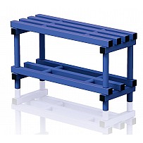 Plastic Bench With 4 Seat Profiles
