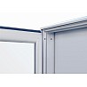 Aluminum Showcase With Single Door 80 X 110 X 3.5 Cm