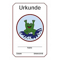 Certificate Frog
