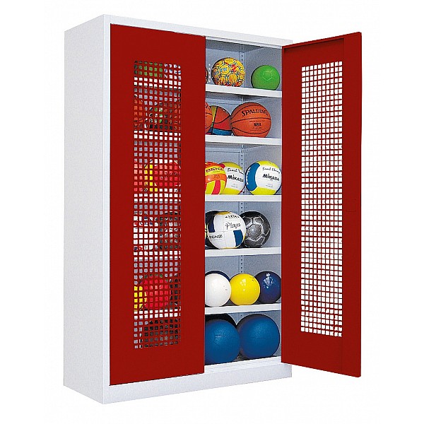 Equipment Cabinet Type 3, Perforated Plate-wing Doors