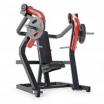 Chest Press B1 Plate Loaded, Black / Red