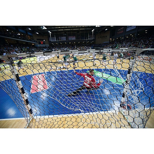 Handball Goal Net Type A + B 3.5mm White-black