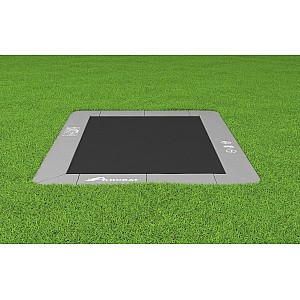 In-ground Sports Trampoline PRIMUS FLAT, 427 X 305 Cm. The Top-range In-ground Sports Trampoline With A Safety Net Can Be Used B