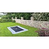 In-ground Sports Trampoline PRIMUS FLAT, 427 X 305 Cm. The Top-range In-ground Sports Trampoline With A Safety Net Can Be Used B