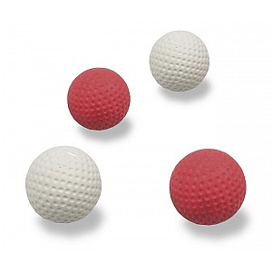 Minigolfballs 4-pack.