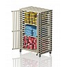 Plastic Cabinet With 3 Compartments, 126x76 X192 Cm