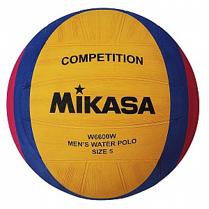 Mikasa Water Polo Competition W6600W Men Yellow / Blue / Pink, Gr. 5, Weight 400 To 450 G