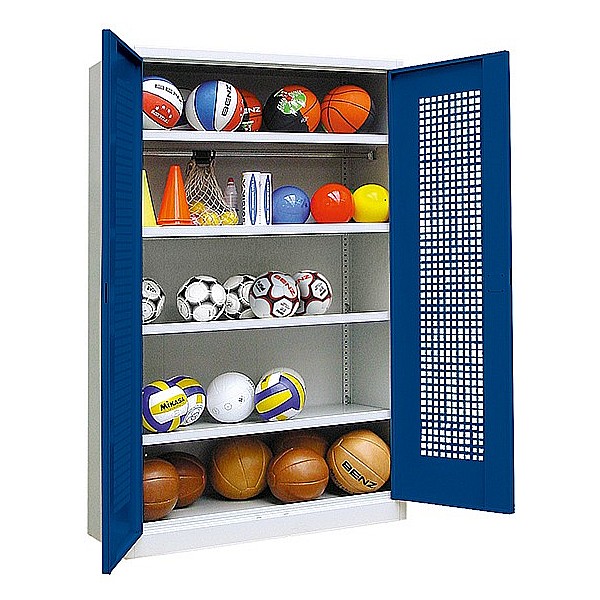 Equipment Cabinet Type 2, Perforated Plate-wing Doors