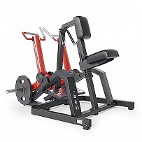 Rowing Machine B1 Plate Loaded, Black / Red