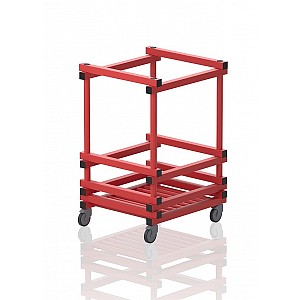 Plastic Poolnoodle Trolley Small, 72x65x105 Cm