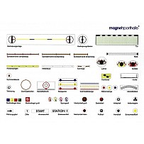Magnetic Sports Hall Set 100 A