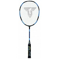 Badminton-Racket Junior, schwarz/gelb/blau