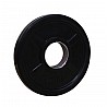 Weight Plate Rubberized, Black, 1.25kg, 50 Mm Recording