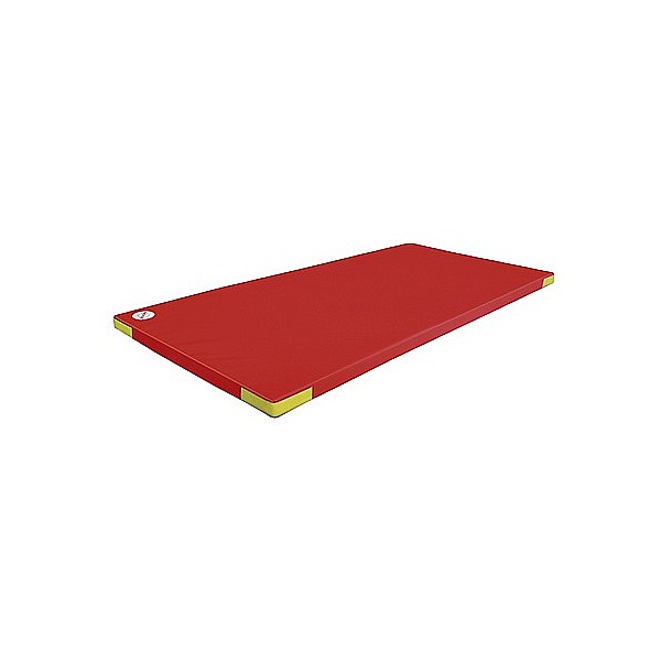 Cover For Gym Mats Red Anti-slip + Velcro