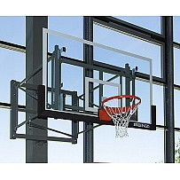 Basketball-Wandgerüst mit FIBA Vorbau