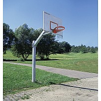 Basketball Einsäulen-Anlage Outdoor