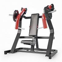 Chest Press B3 Plate Loaded, Black / Red