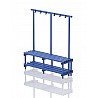 Cloakrooms Bench Plastic, Single-sided, 200x45x170 Cm, 5 Seat Profile