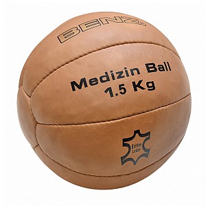 Medizinball (Kernrindleder)