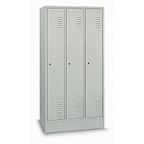 Wardrobe, With Base, 3 Compartments