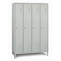Locker, With Feet, 4 Compartments