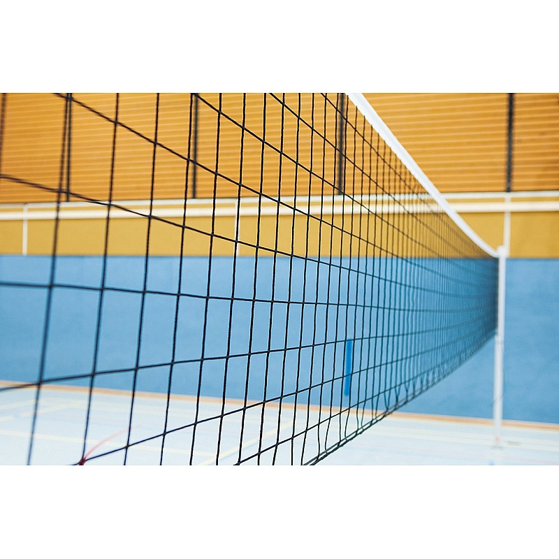 schwarz Volleyball-Trainingsnetz mit Kevlarseil Vereinssport Volleyballnetz 