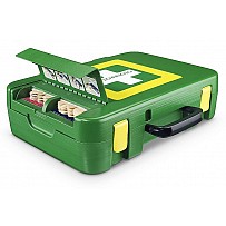 First Aid Case 'Quick' With Integrated Outside Plaster Dispenser, Incl. DIN 13157 Filling
