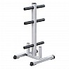 Weight Plate Stand With Bar Holder 