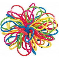 Catch And Throw The Ball, Multicolored Plastic Loops