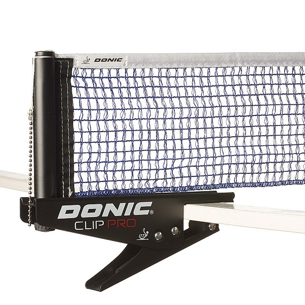DONIC Tischtennisnetzgarnitur Clip Pro
