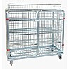 Galvanised Tool Trolley With Basket Attachment 