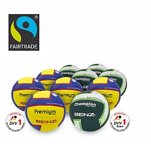 BENZ Fairtrade Volleyball Paket DVV1